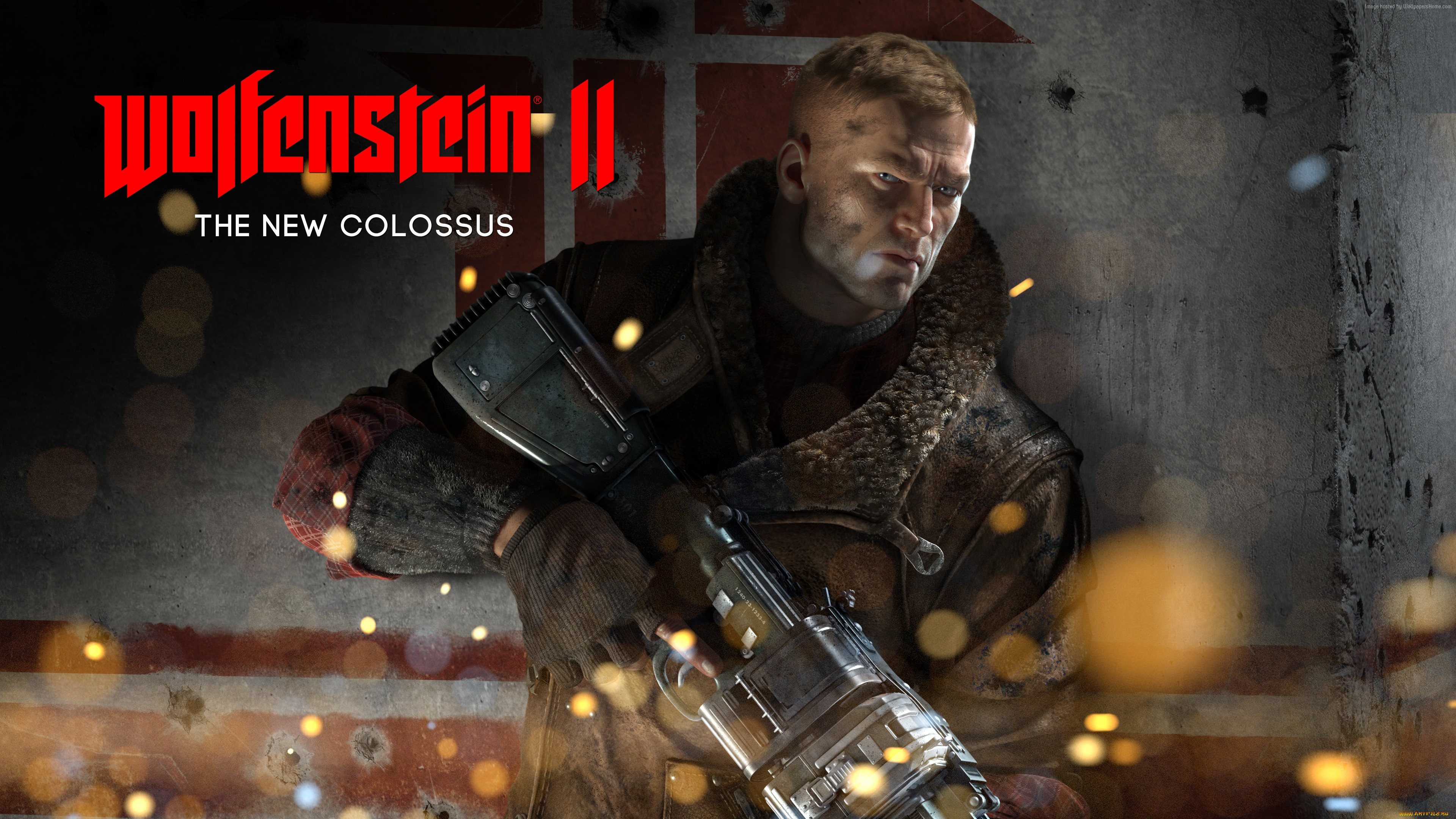 wolfenstein ii,  the new colossus,  , action, , wolfenstein, ii, the, new, colossus